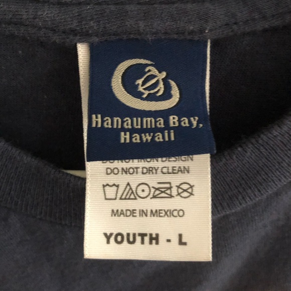 VINTAGE Fish of Hawaii Youth L tee - Picture 3 of 3